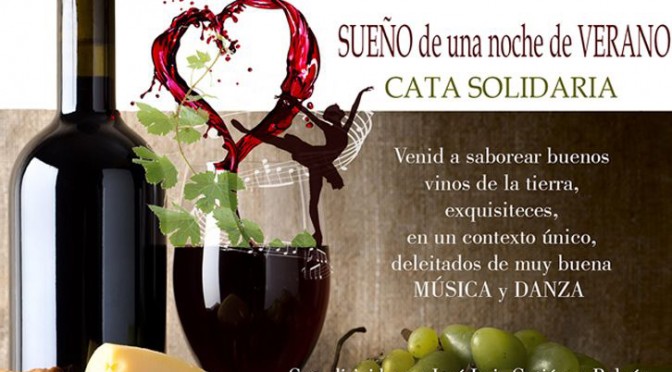 Disfrutad colaborando! CATA SOLIDARIA en Alcázar de San Juan