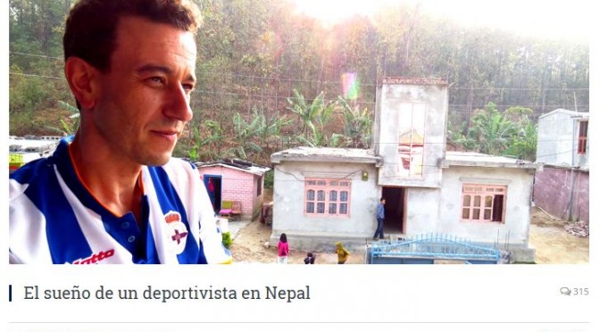 El sueño de un deportivista en Nepal