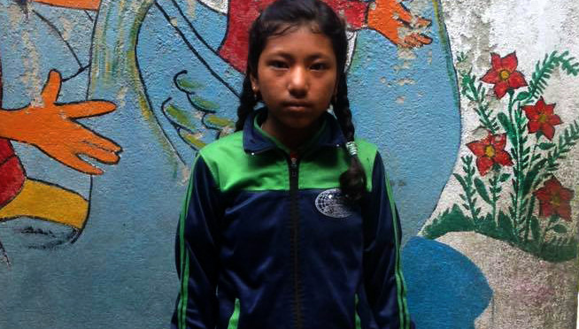 Nirjala, nuestra primera joven becada!